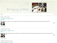 Tablet Screenshot of bringingupbella.com